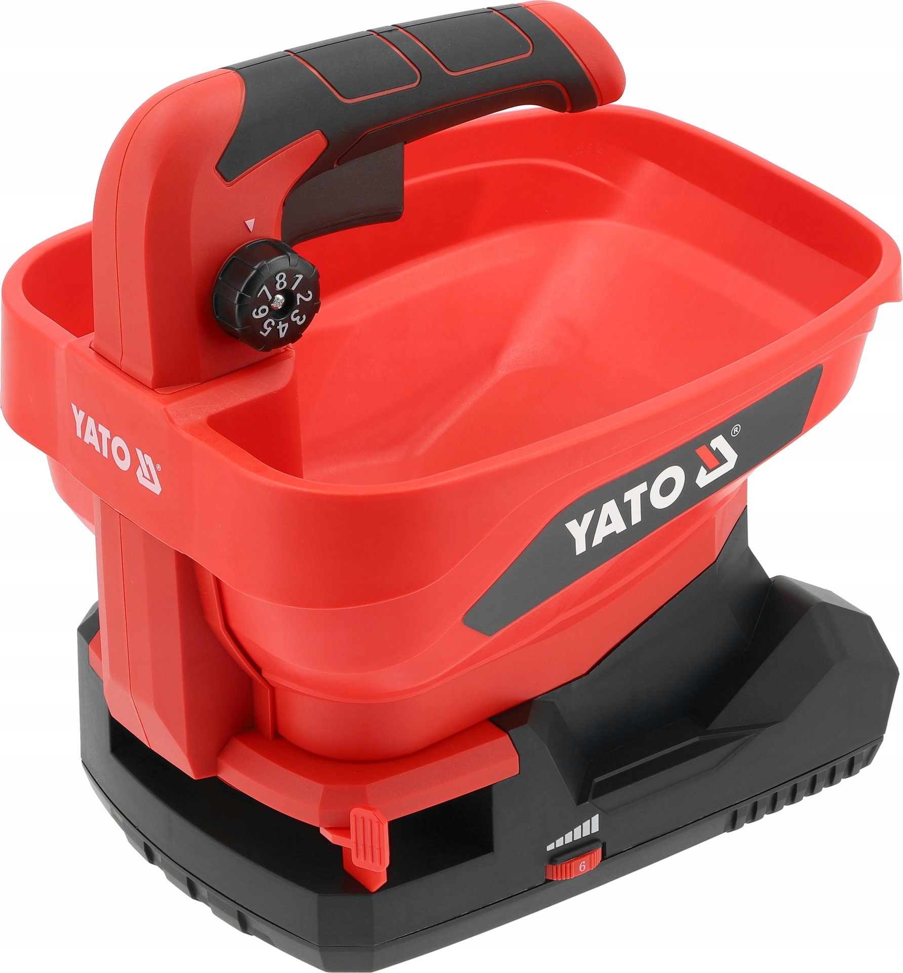 Yato YT-86705 Akumulátorový sejací stroj, rozmetadlo trávnych semien a hnojív, 3,3 l